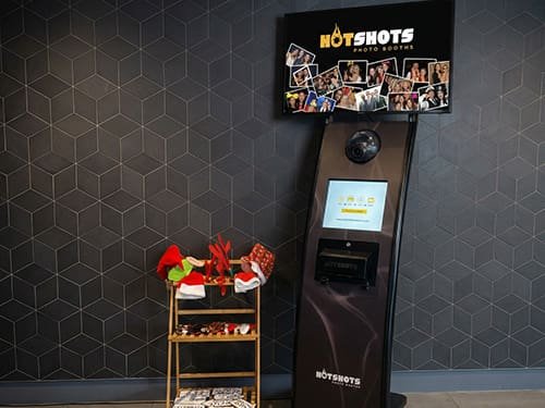Open Photo Booth Setup for event